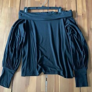 Abercrombie black blouse